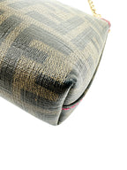 Fendi Zucca Coated Canvas Shoulder Bag