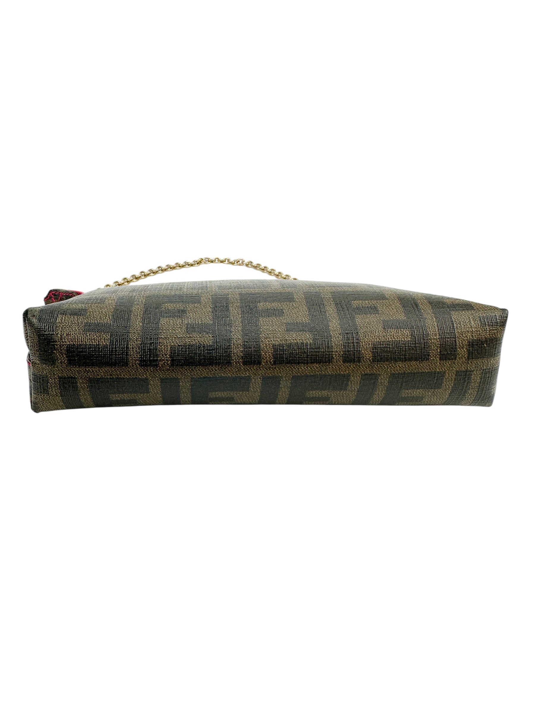 Fendi Zucca Coated Canvas Shoulder Bag