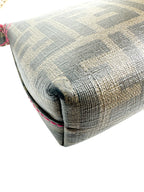 Fendi Zucca Coated Canvas Shoulder Bag