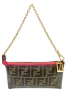 Fendi Zucca Coated Canvas Shoulder Bag