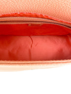 Fendi Pink Leather Mama Baguette Bag