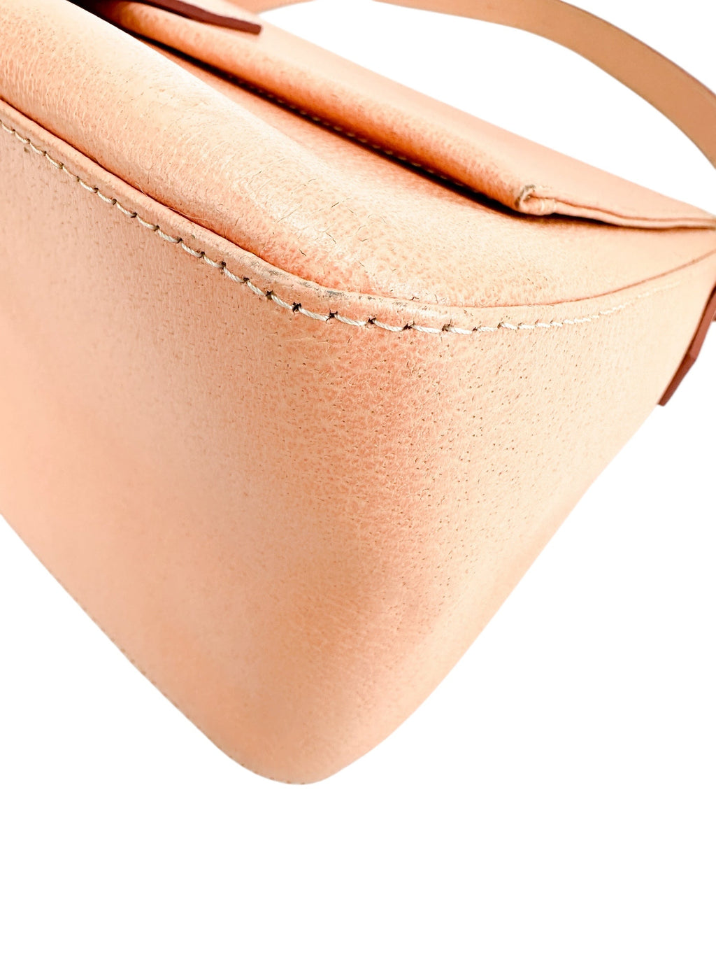 Fendi Pink Leather Mama Baguette Bag