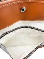 Goyard Black Goyardine Saint Louis PM Tote W/ Pouch