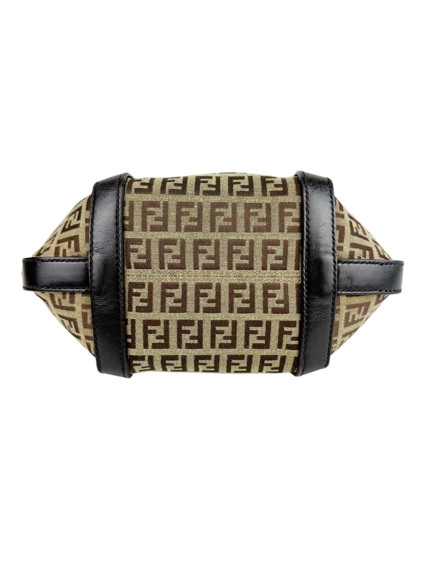 Fendi Khaki Zucchino Bag