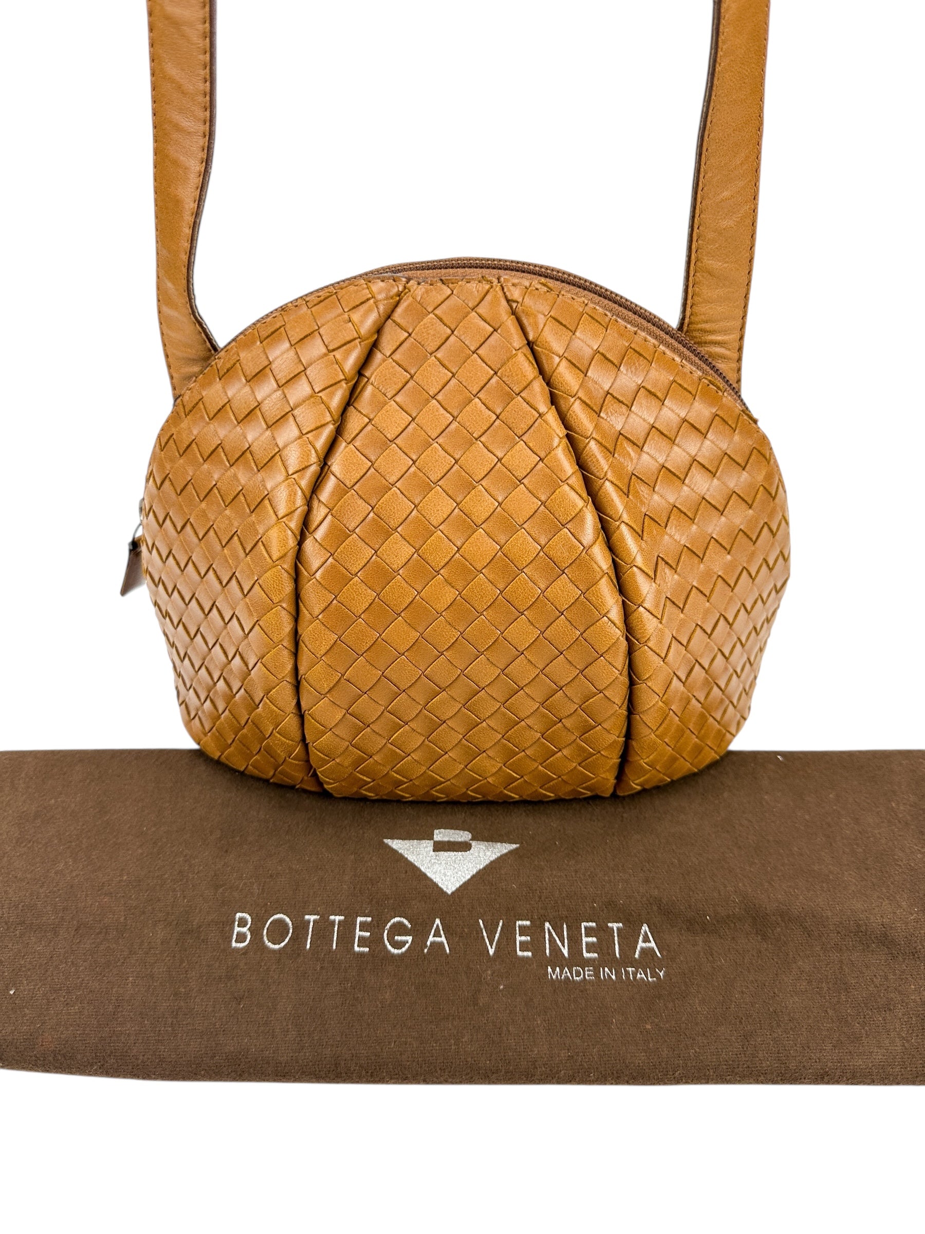 Bottega Veneta Brown Intrecciato Bag