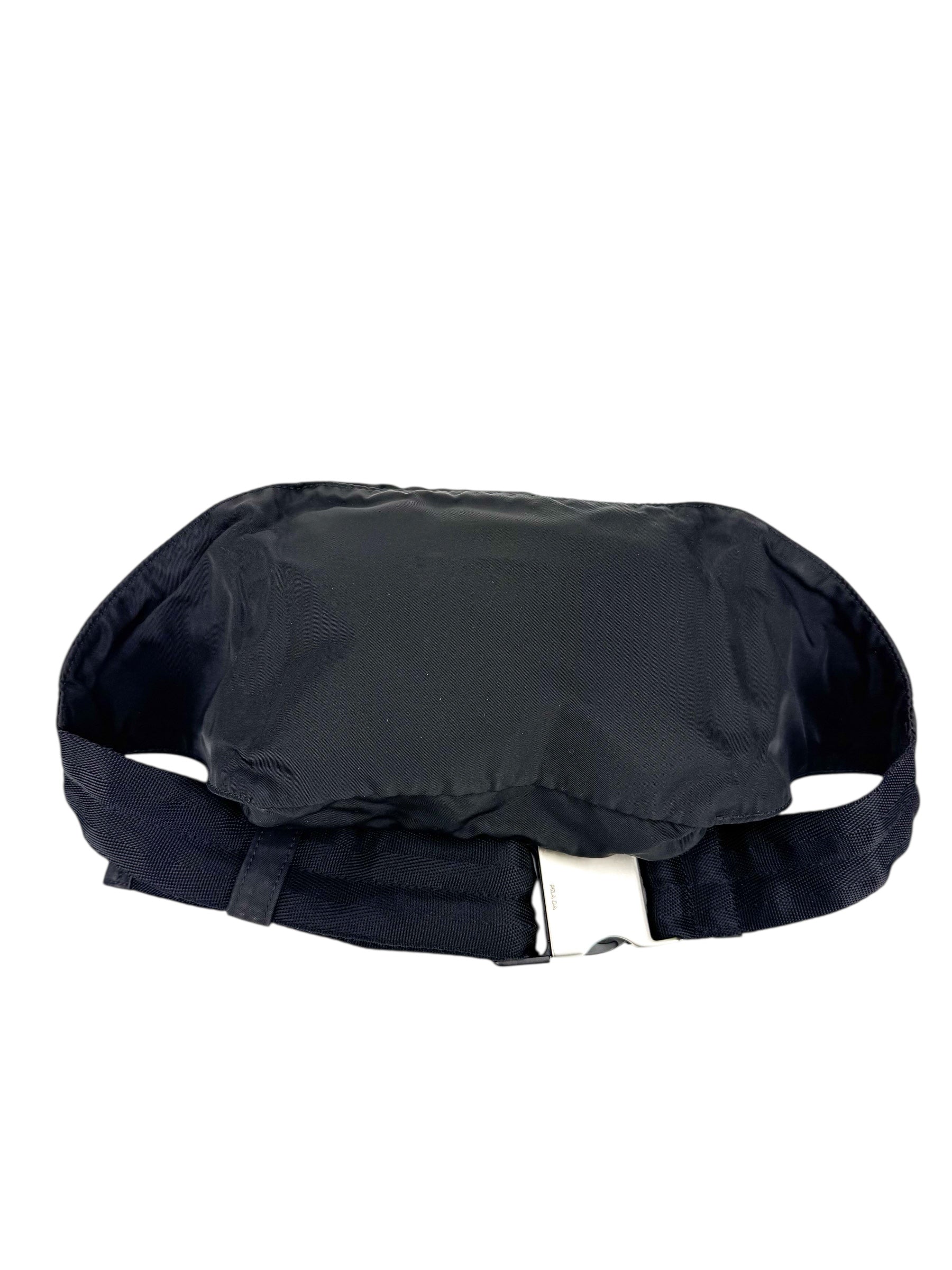 Prada Black Nylon Bum Bag