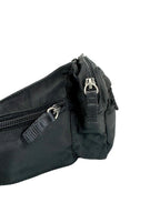 Prada Black Nylon Bum Bag