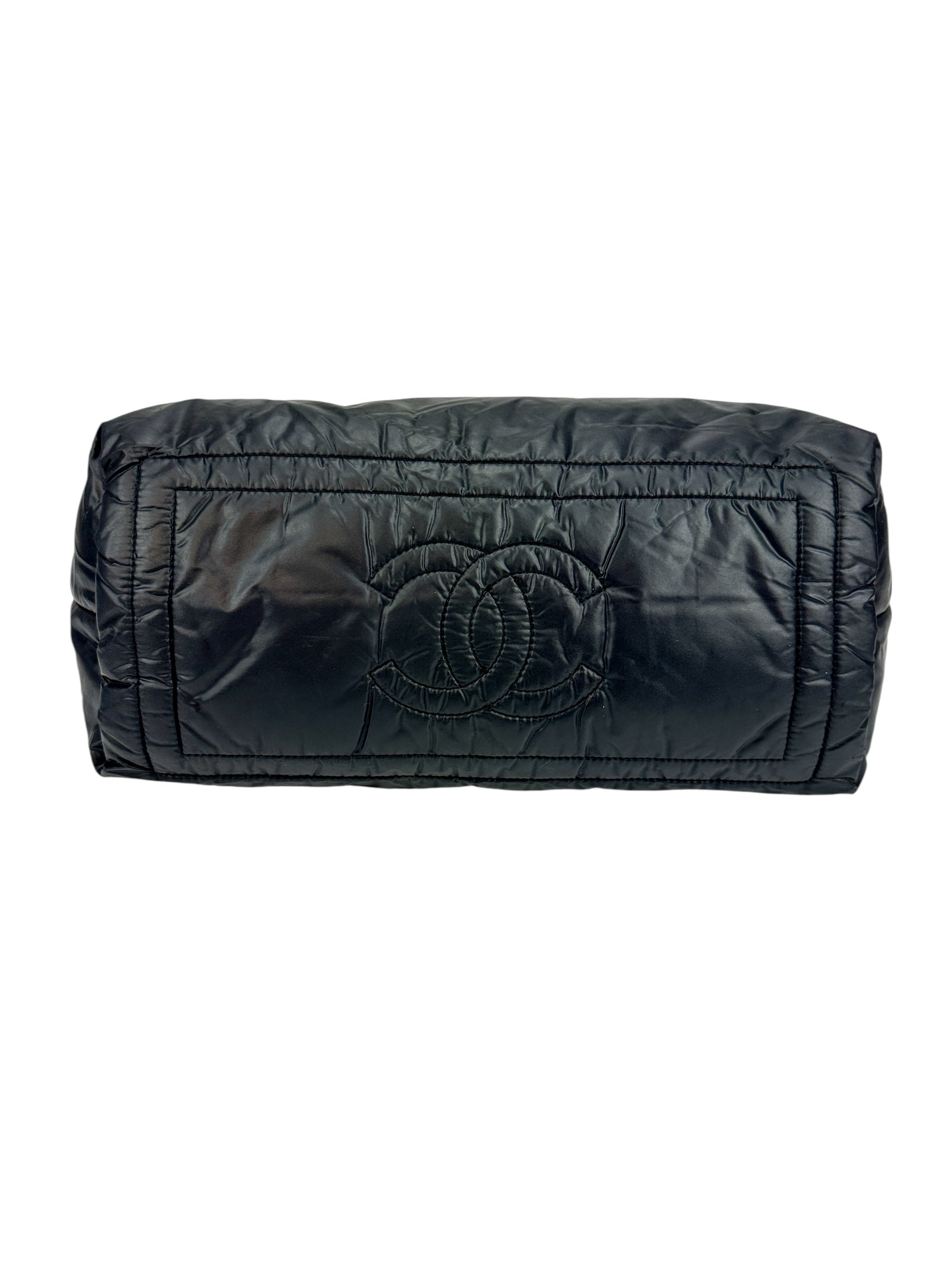 Chanel Black Nylon Cocoon Tote