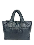 Chanel Black Nylon Cocoon Tote