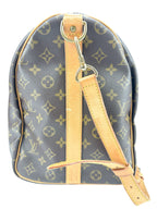 Louis Vuitton Vintage Monogram Bandouliere Keepall 50