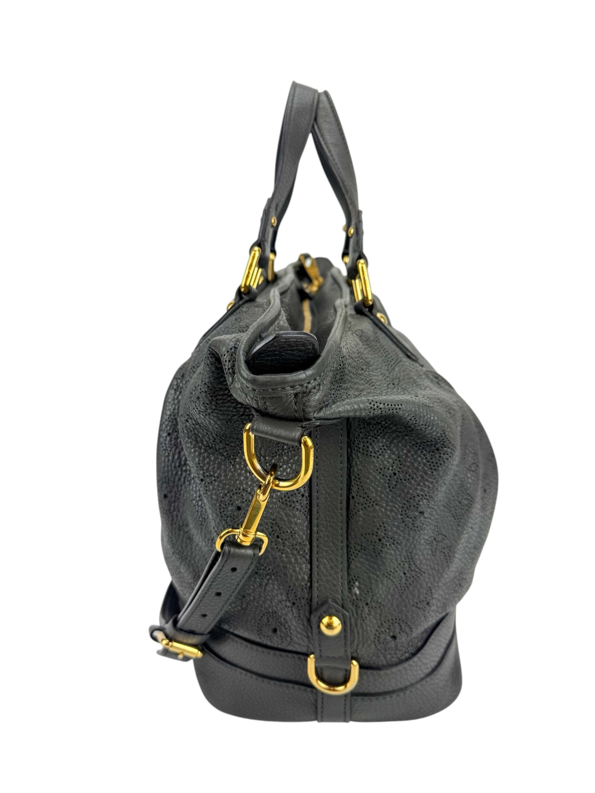 Louis Vuitton Anthracite Mahina Stella Bag