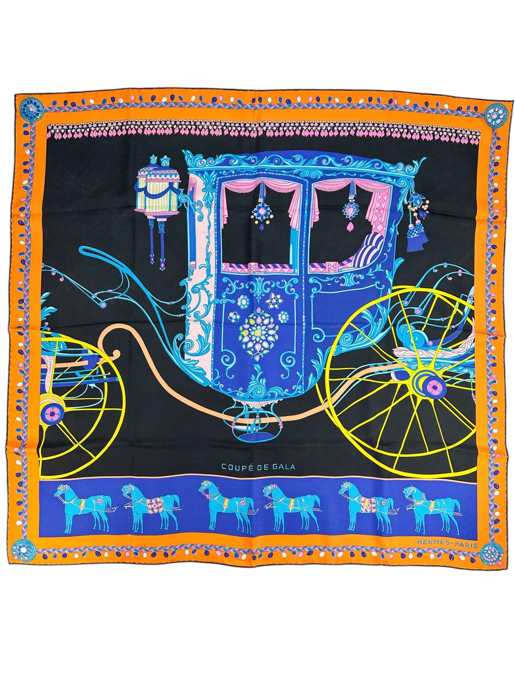 Hermès Coupe De Gala 90cm Scarf