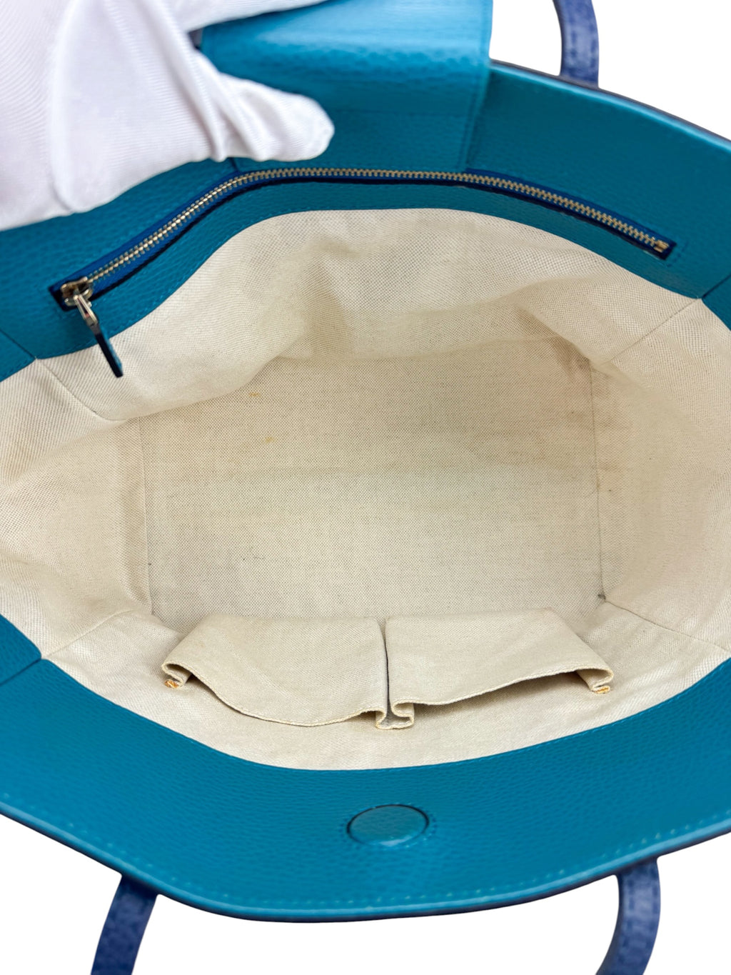 Gucci Blue Swing Tote