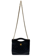 Chanel Vintage Black 31 Shopping Bag
