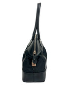 Prada Black Nylon and Leather Shoulder Bag