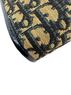 Christian Dior Navy Oblique Shoulder Bag