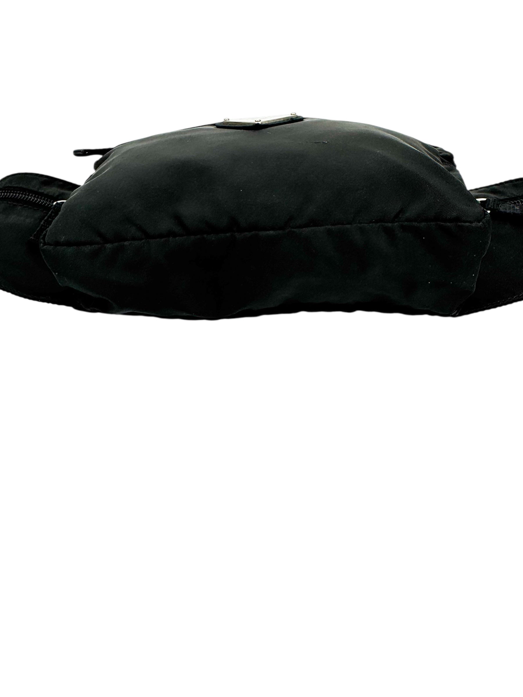 Prada Black Nylon Bum Bag