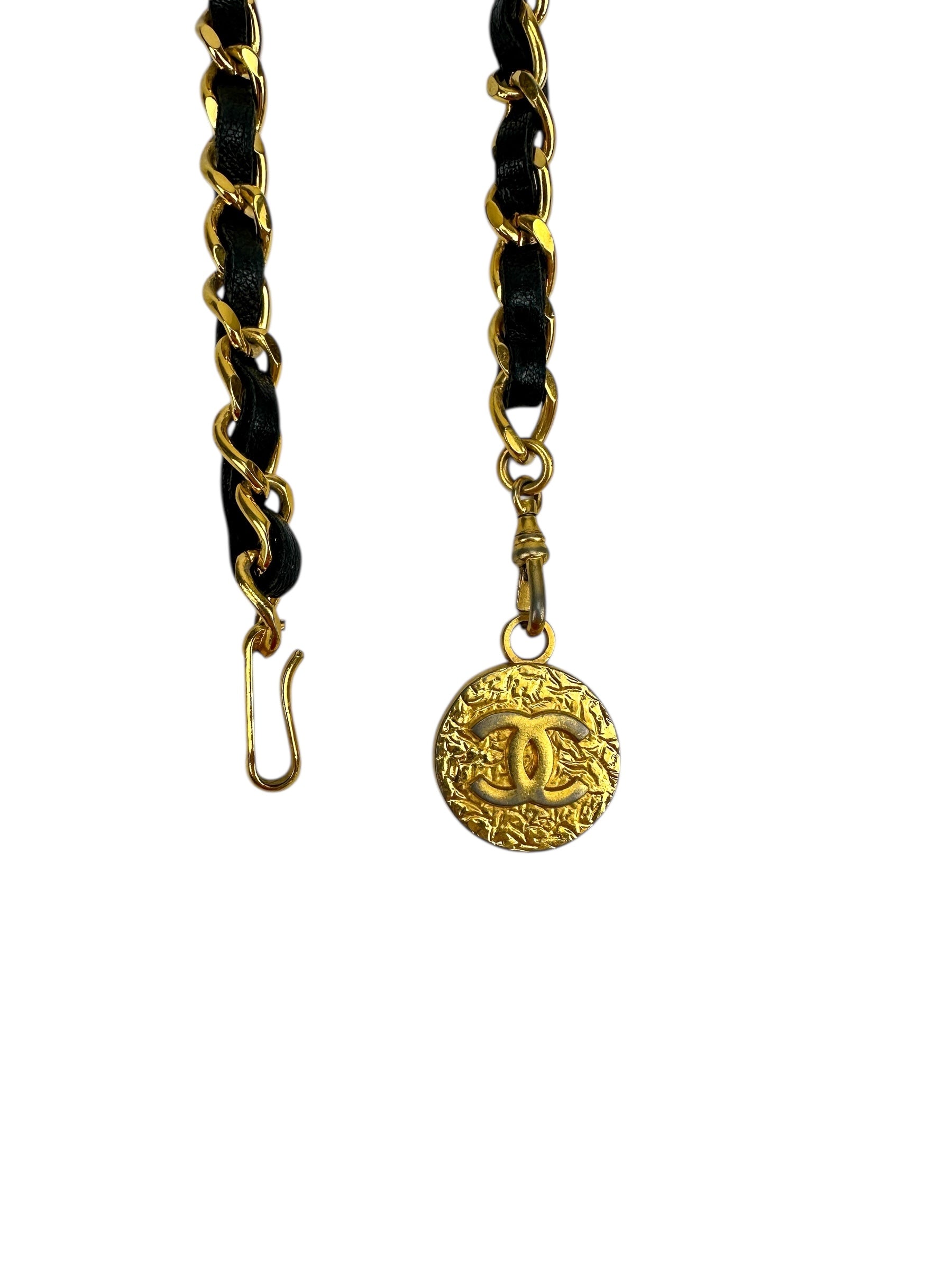 Chanel Gold Chain Link Belt