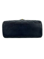 Chanel Navy Paris-Rome Trapezio Flap bag