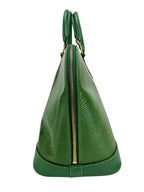 Louis Vuitton Green Epi Alma PM