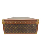 Louis Vuitton Vintage Monogram Alzer Trunk 75