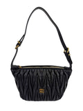 Miu Miu Black Nappa Wander Mini Bag