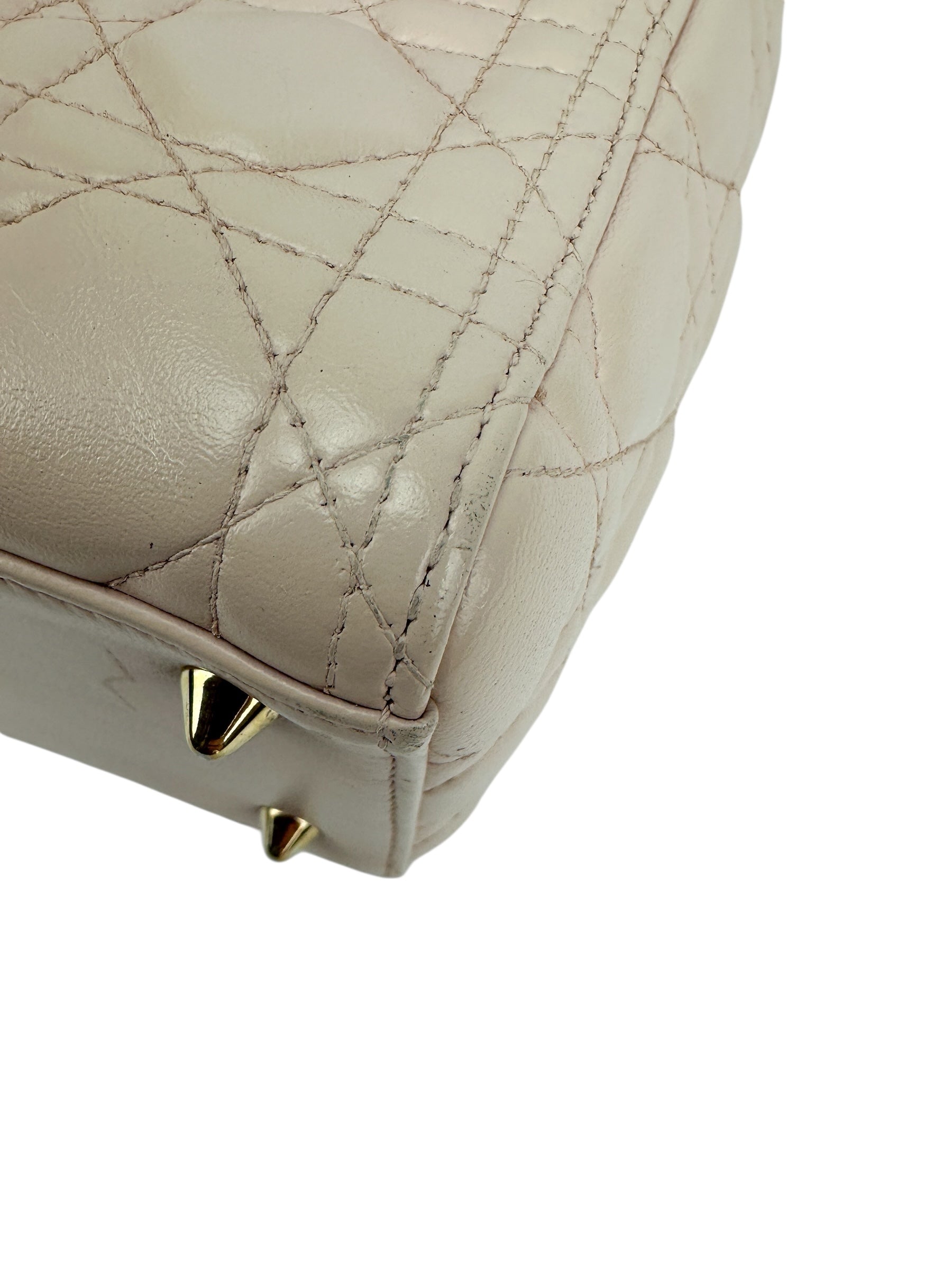 Christian Dior Pink Cannage Medium Lady Dior