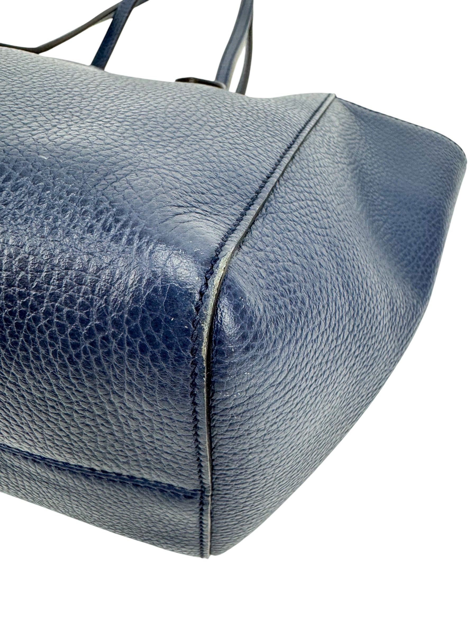Gucci Blue Swing Tote