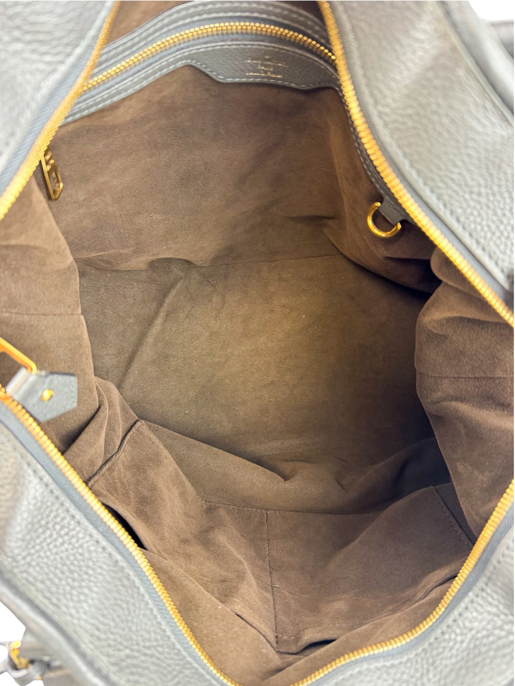 Louis Vuitton Anthracite Mahina Stella Bag