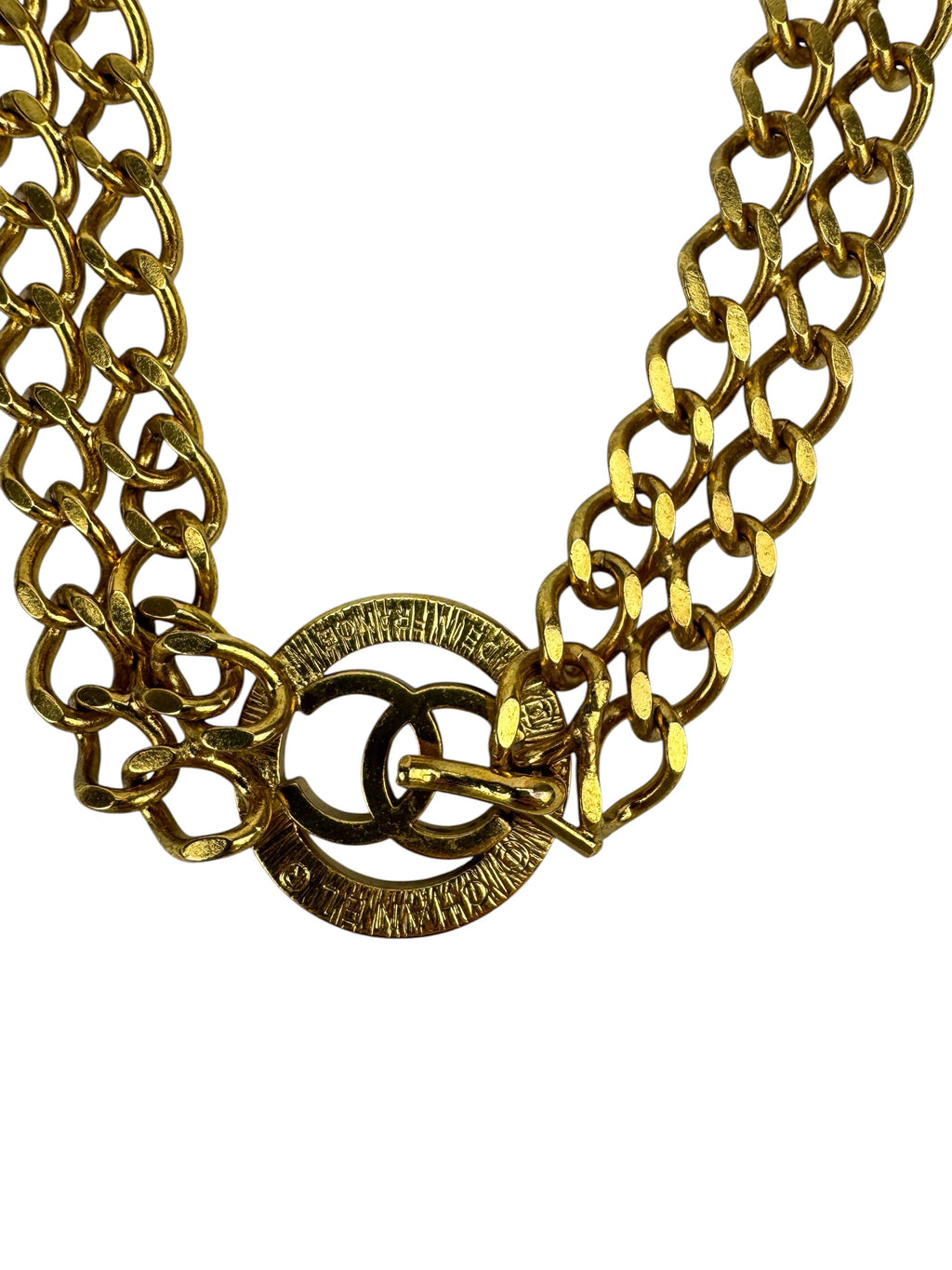 Chanel Double Chain Link Belt