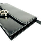 Gucci Black Interlocking GG Small Crossbody Bag (WOC)