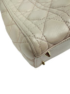 Christian Dior Pink Cannage Medium Lady Dior