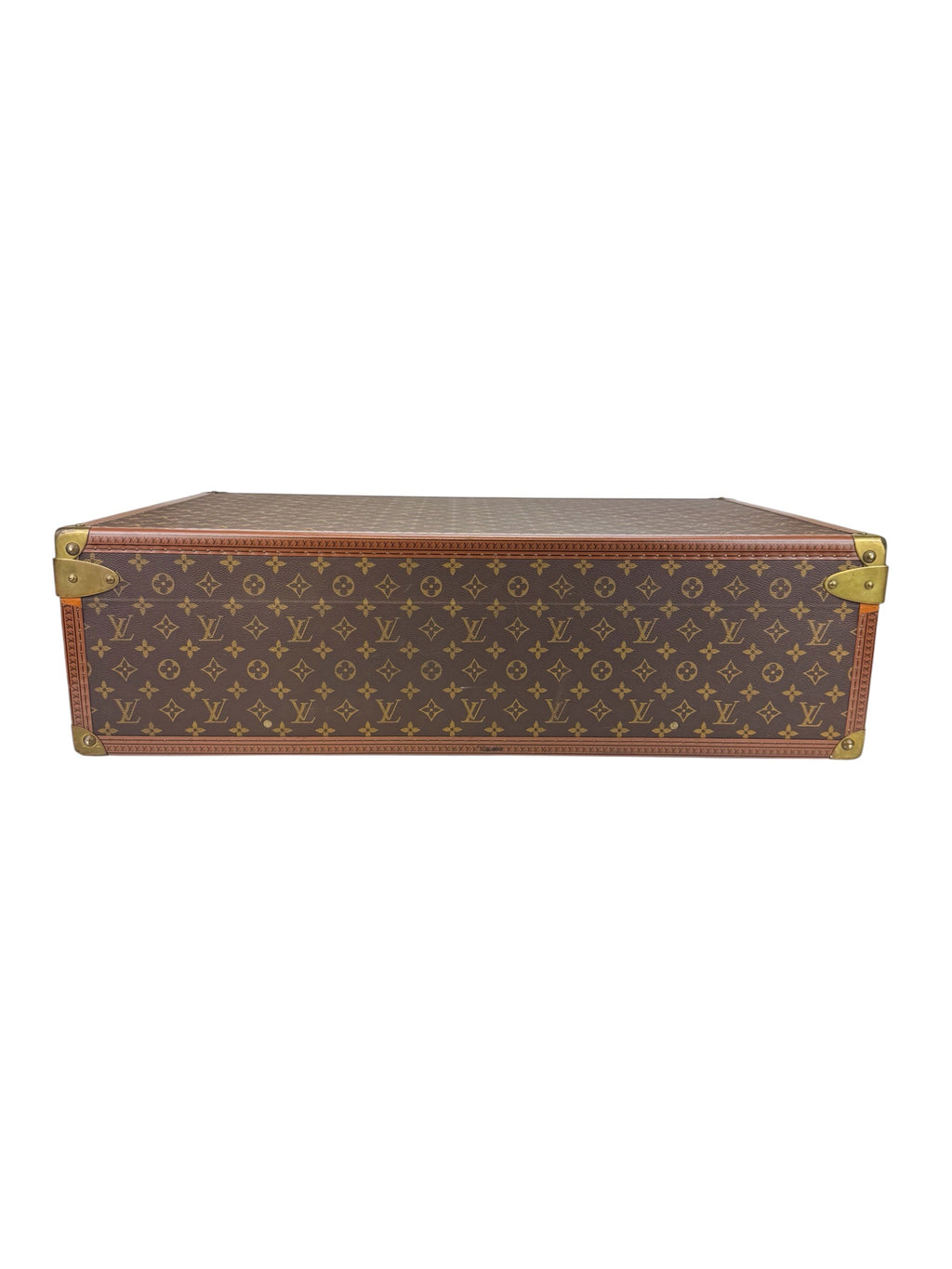 Louis Vuitton Vintage Monogram Alzer Trunk 75