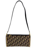 Christian Dior Navy Trotter Shoulder Bag