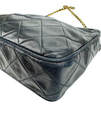 Chanel Vintage Black Quilted Camera Bag