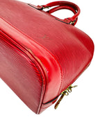 Louis Vuitton Red Epi Alma PM