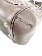 Gucci Brown Guccissima Mayfair Tote Bag w/ Strap