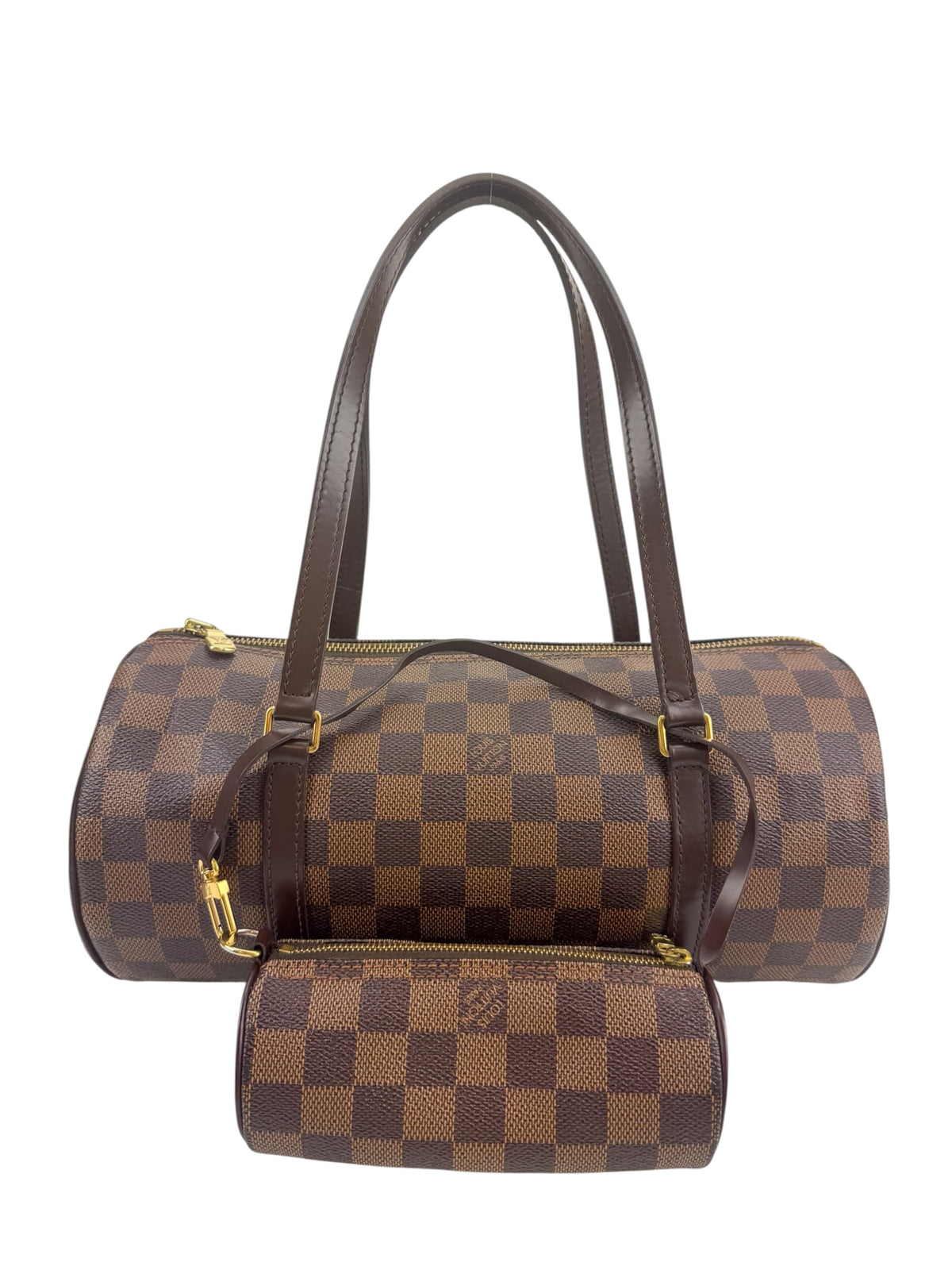 Louis Vuitton Damier Ebene Papillon 30 w/ Mini