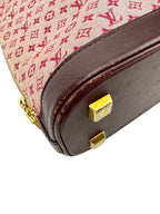 Louis Vuitton Red Mini Lin Haut Alma