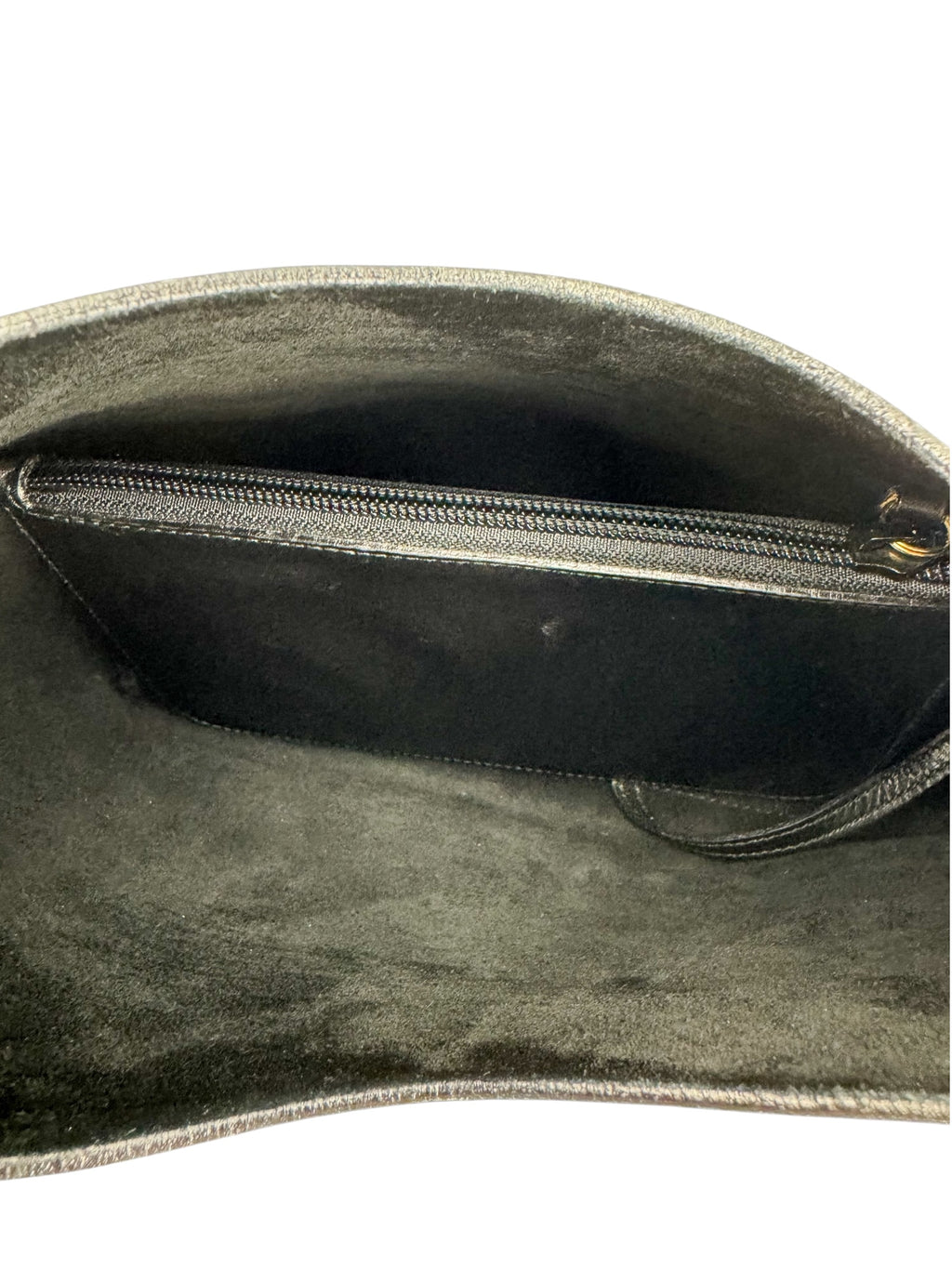 Gucci Black Leather Bamboo Bag