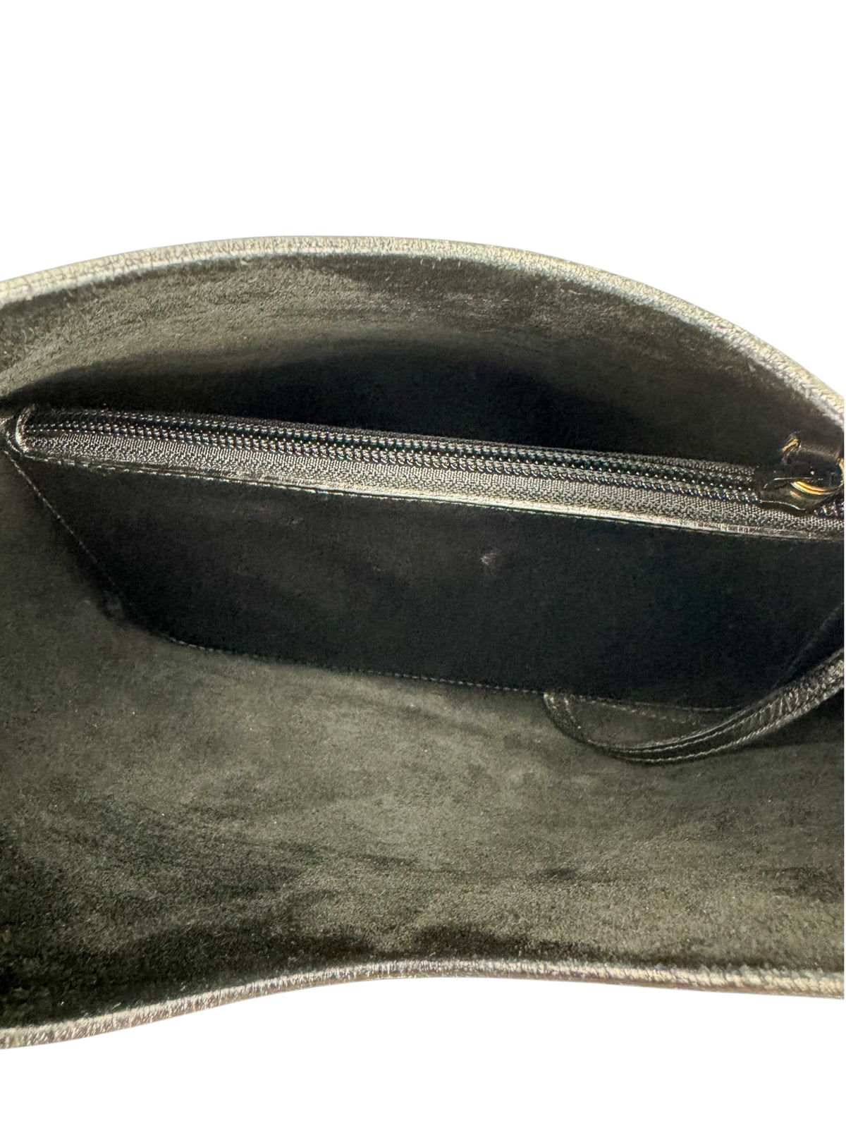 Gucci Black Leather Bamboo Bag