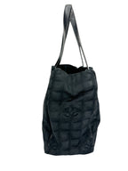 Chanel Black Travel Line Tote