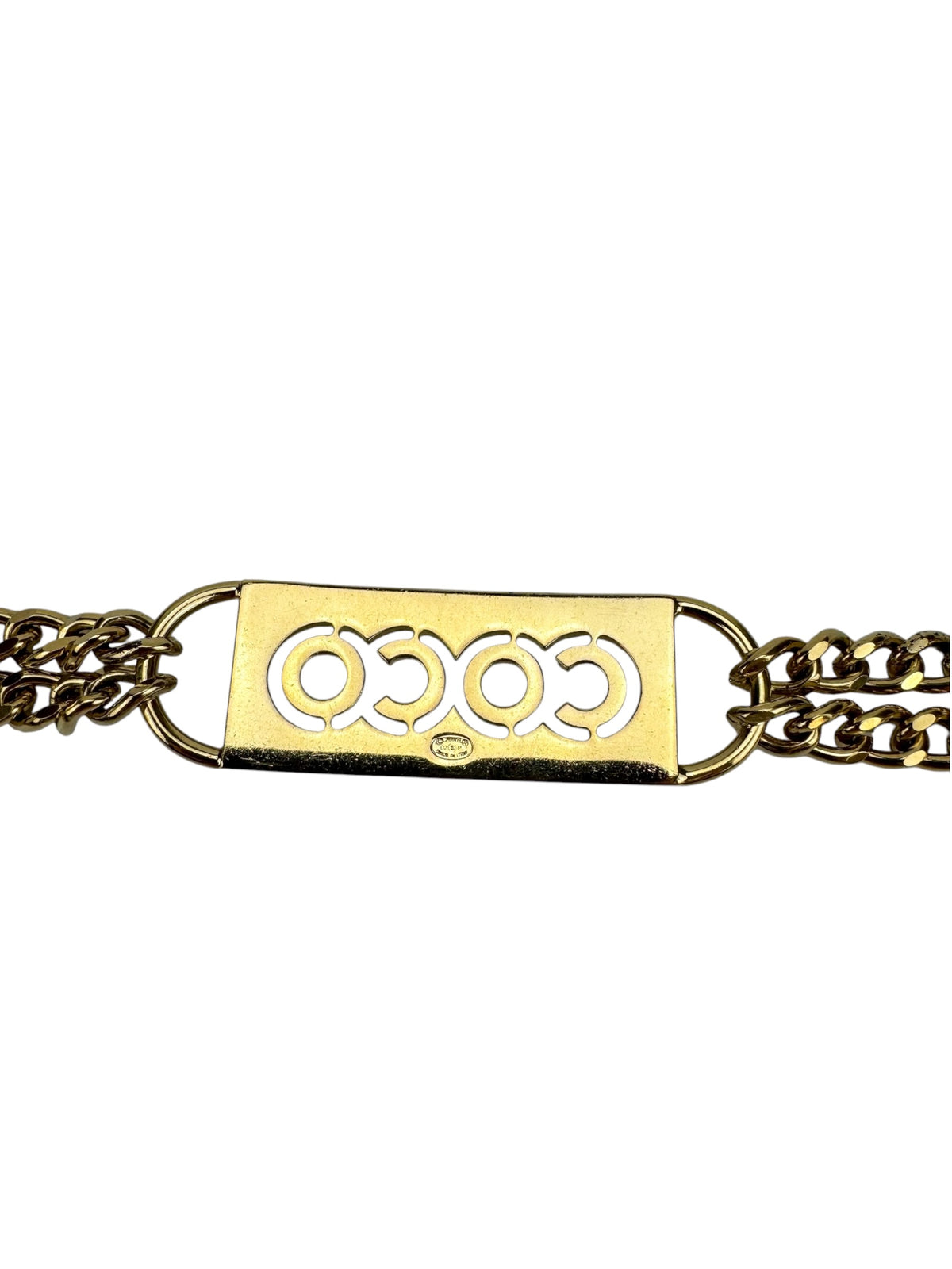Chanel Double Chain Link Belt