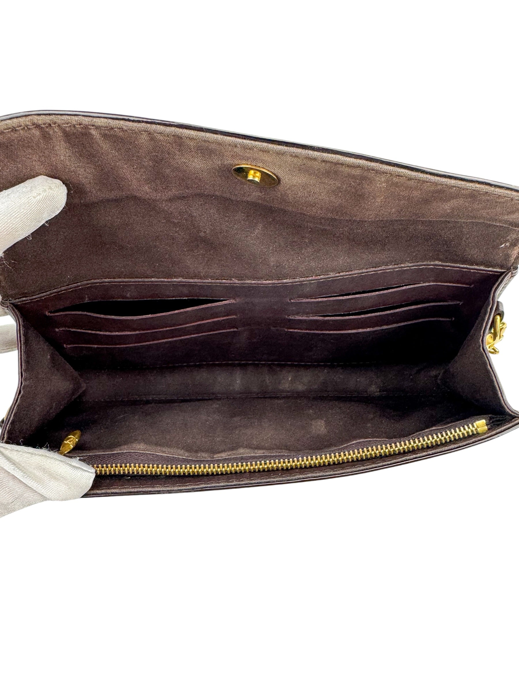 Louis Vuitton Amarante Vernis Sunset Boulevard Shoulder Bag