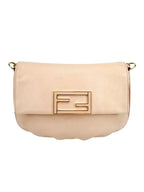 Fendi Pink Leather Crossbody Bag