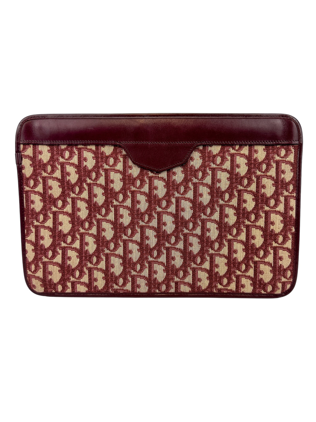 Christian Dior Bordeaux Vintage Clutch