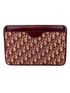 Christian Dior Bordeaux Vintage Clutch