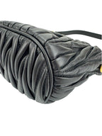 Miu Miu Black Nappa Wander Mini Bag