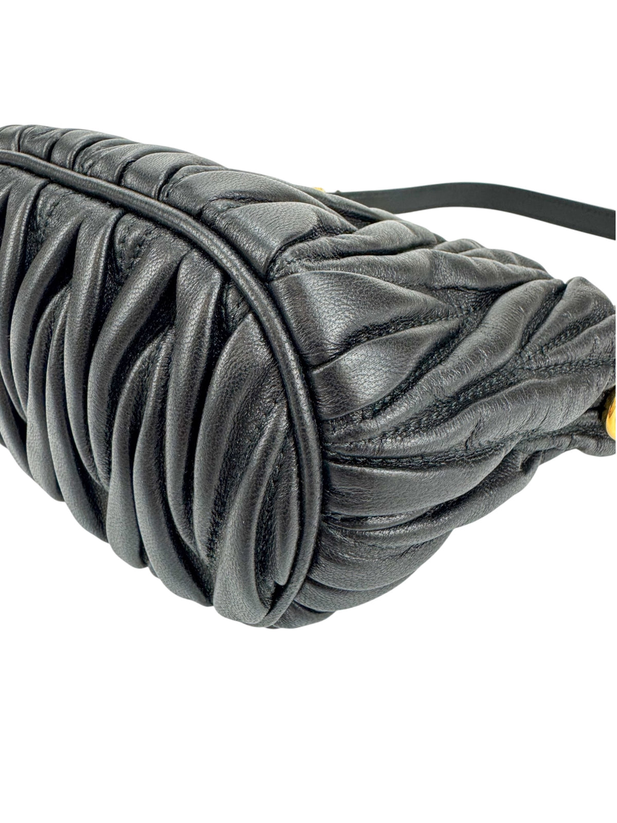Miu Miu Black Nappa Wander Mini Bag