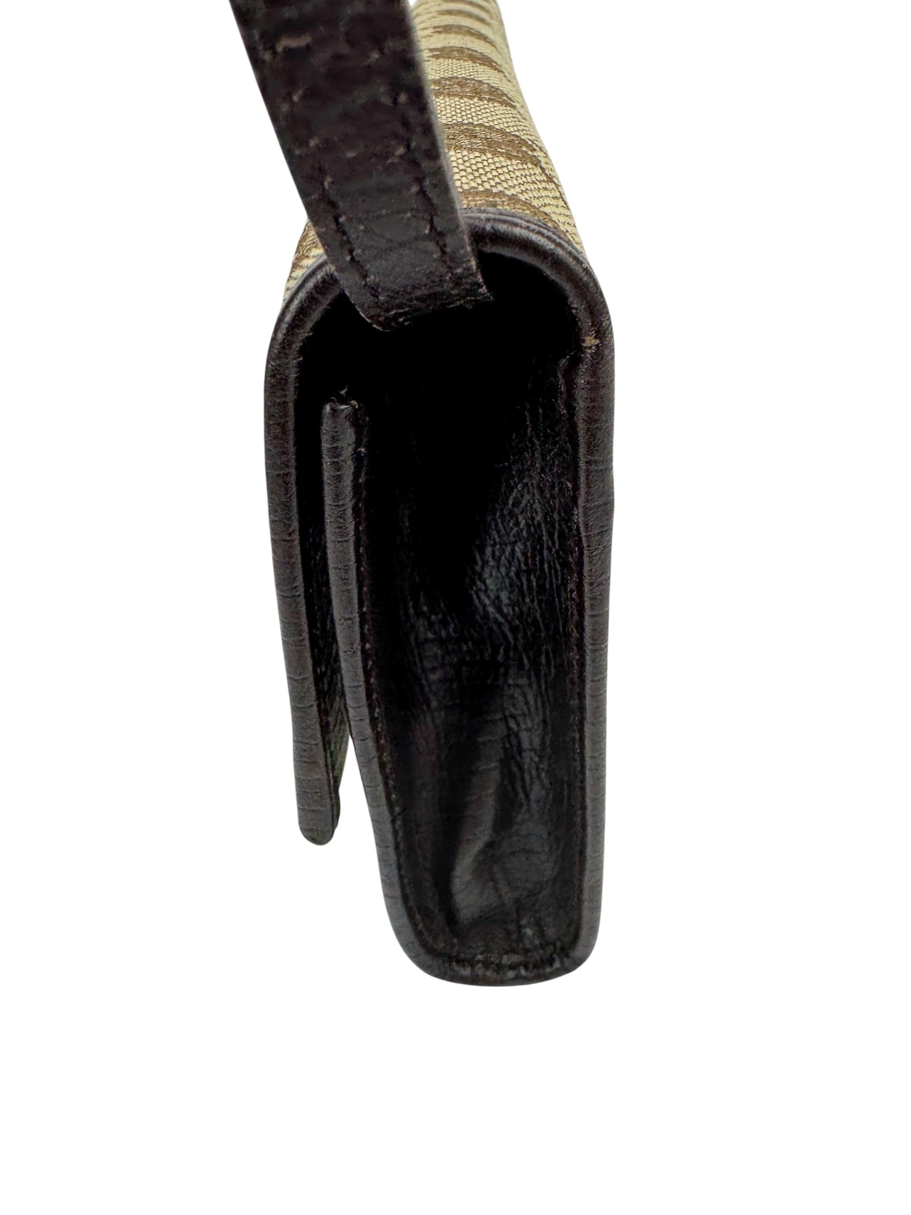 Gucci GG Canvas Bamboo Crossbody Bag